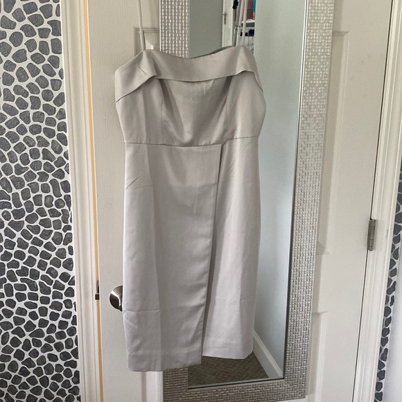 J Crew Silver Cocktail Dress - Picture 2 of 6